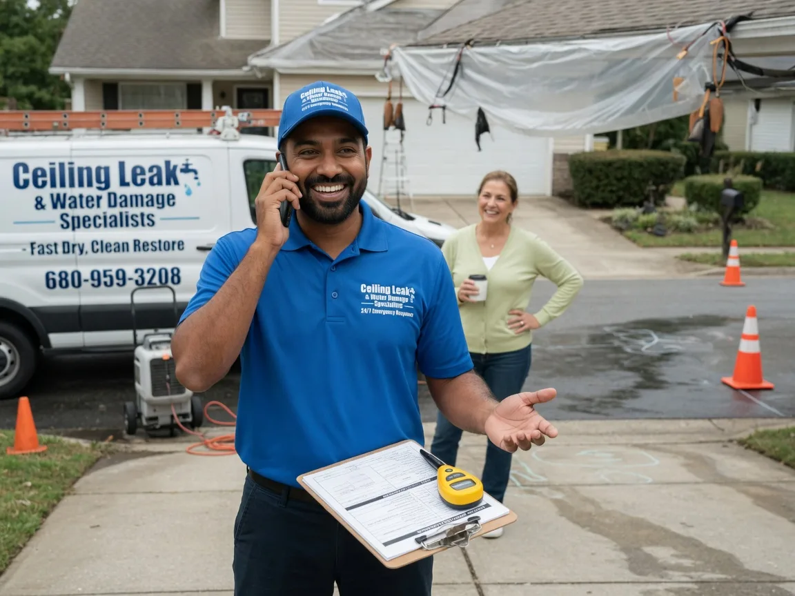Ceiling Leak Cleanup Belcourt, ND FAQs